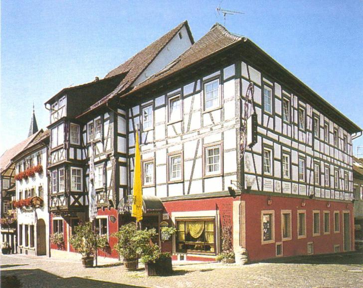 Hotel Zum Lamm Gundelsheim  Екстер'єр фото